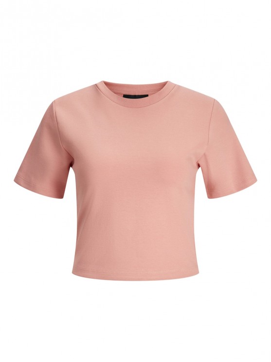 Stylish Coral T-Shirt for Women by JJXX