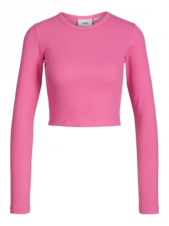 JJXX Рожева футболка з довгим рукавом для жінок