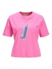 Жіночі футболки з рожевим принтом від бренду JJXX