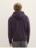 Shop Tom Tailor's Men's Gray Hoodie with Drawstring
