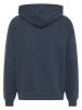 Mustang Men's Blue Hoodie with English Print