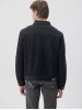 Чоловіча джинсова куртка від Mavi - темно-сіра для осені-весни.