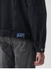 Мужские джинсовые куртки Mavi темно-серого цвета
