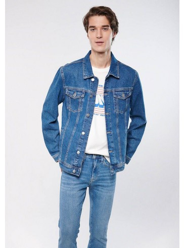 джинсовая куртка, синий, Mavi, 0115280974