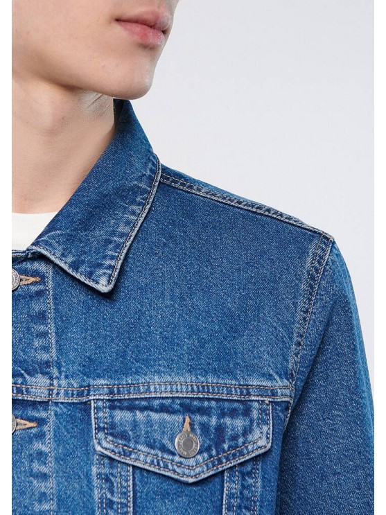 Stylish Blue Denim Jackets for Men by Mavi