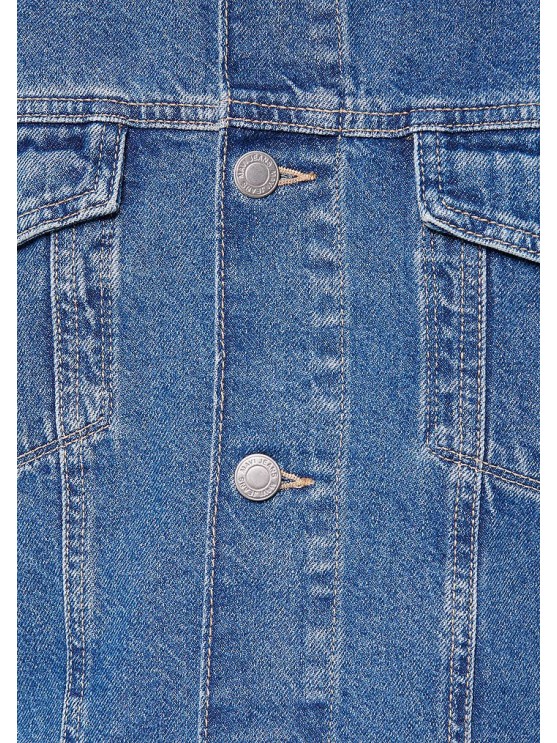 Мужская джинсовая куртка Mavi синего цвета