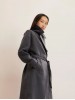 Tom Tailor Women's Gray Coats for Fall and Spring
