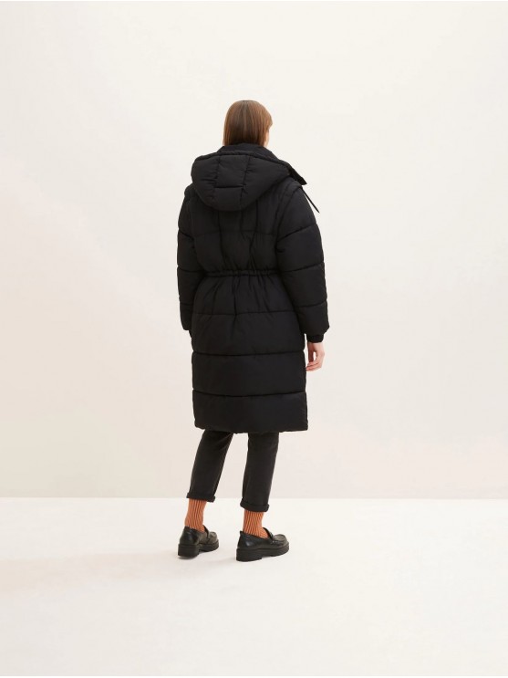 Чорна зимова куртка Tom Tailor для жінок