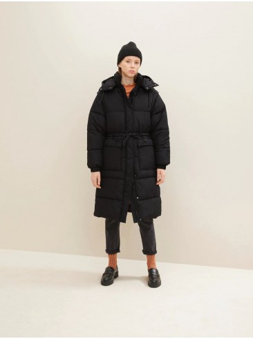 Черные зимние куртки Tom Tailor для женщин - 1032688 14482