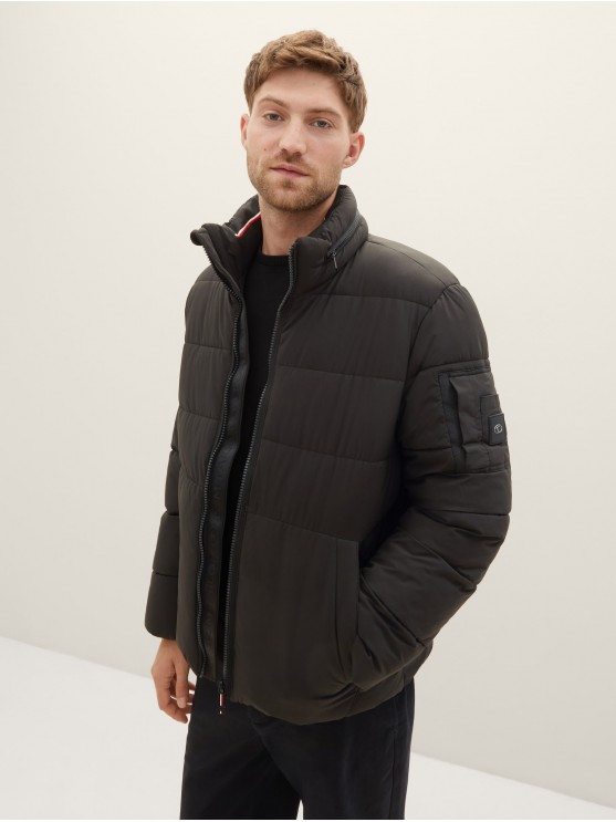 Чоловіча зимова куртка від Tom Tailor, чорна