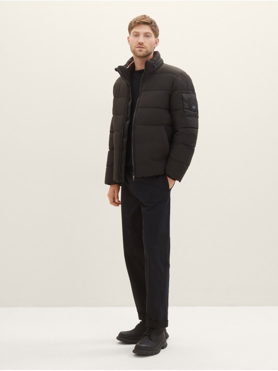 Чоловіча зимова куртка від Tom Tailor, чорна