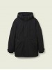 Stay warm this winter with Tom Tailor black parkas for men