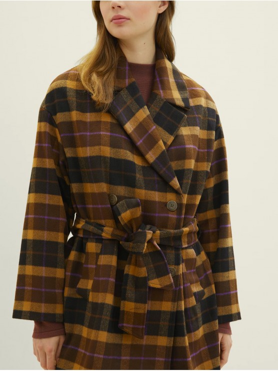 Stay cozy this winter with Tom Tailor brown coats for women