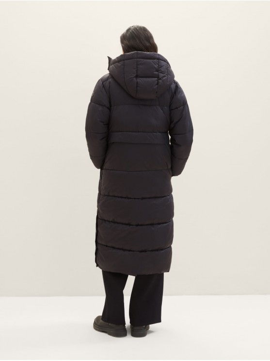 Жіноча зимова куртка Tom Tailor в чорному кольорі