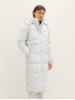 Зимова жіноча куртка білого кольору від Tom Tailor