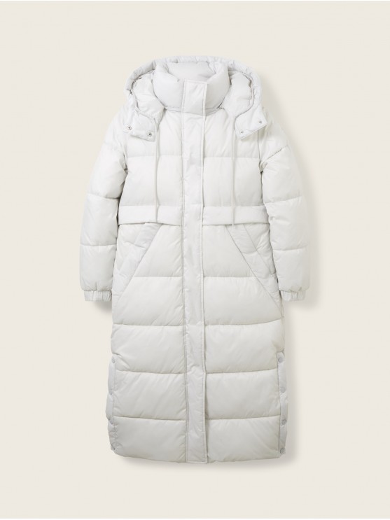 Женские зимние куртки Tom Tailor белого цвета