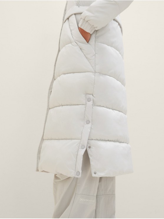 Женские зимние куртки Tom Tailor белого цвета