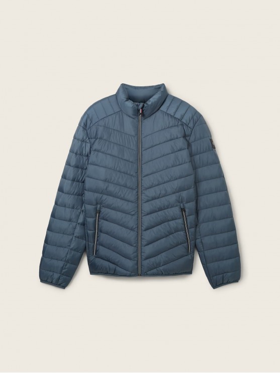 Tom Tailor Men's Blue Jackets for Autumn and Spring