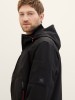 Чоловіча куртка Tom Tailor в чорному кольорі для осінньо-весняного сезону