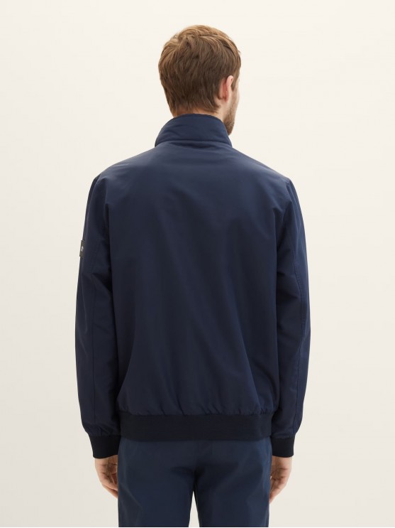 Tom Tailor Men's Blue Jackets for Fall and Spring