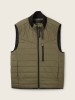Men's green vest by Tom Tailor for autumn and spring