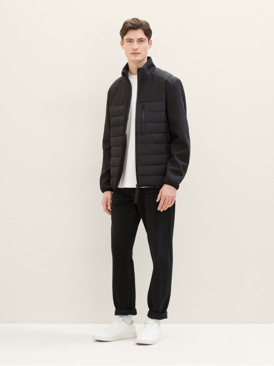 Men's Black Jackets by Tom Tailor for Autumn and Spring
