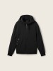 Чоловічі куртки Tom Tailor чорного кольору для осінньо-весняного сезону