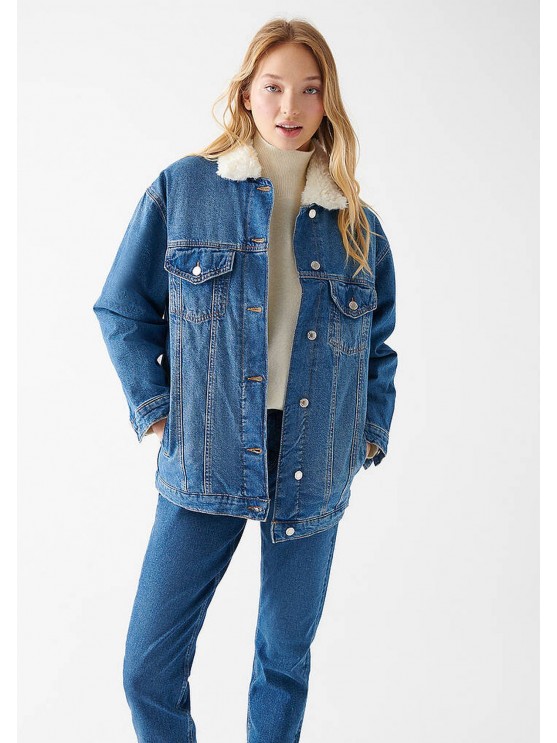 Stylish Blue Denim Jackets for Women by Mavi