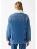 Джинсова куртка Mavi синього кольору для жінок