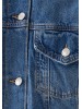 Женские джинсовые куртки Mavi синего цвета для осени-весны