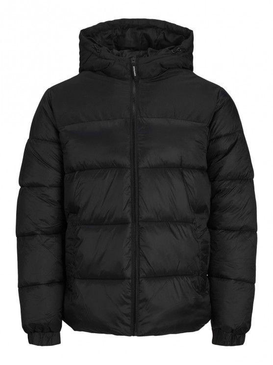 Чоловіча куртка Jack Jones - чорна зимова верхня одежа