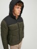 Stay Warm in Style with Jack Jones Men's Winter Jackets in Green