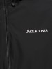 Чоловіча куртка Jack Jones чорного кольору для осінньо-весняного сезону.