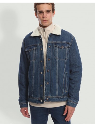 Jack Jones, denim jacket, blue, fall/spring, fashion
