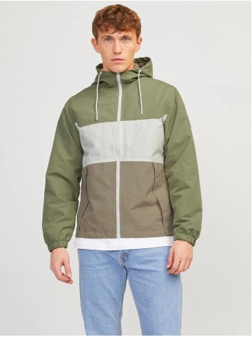 green, outerwear, jackets, season, fall, spring, Jack Jones, 12249366 Oil Green BLOCKI