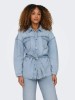 Stay stylish this season with Only's Light Blue Denim Jacket for Women
