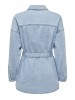 Джинсова куртка від Only - світло-синя класика для жінок