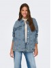 Stylish Light Blue Denim Jacket for Women by Only