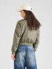 Only Women's Green Bomber Jacket for Fall and Spring Seasons