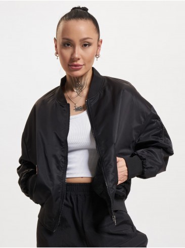 Only Black Bomber Jacket for Fall and Spring - 15317626 by Only