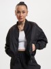 Stay stylish this season with Only's chic black bomber jacket for women