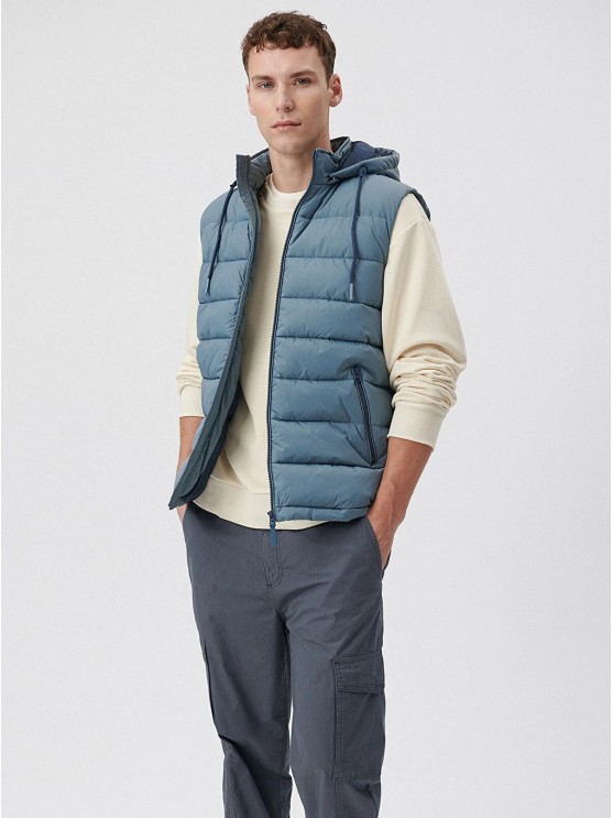 Stylish Blue Vests for Men by Mavi - Perfect for Fall and Spring