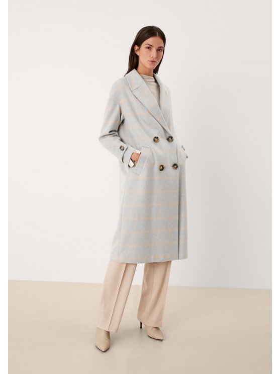 Stylish s.Oliver Women's Coats for Fall and Spring in Gray