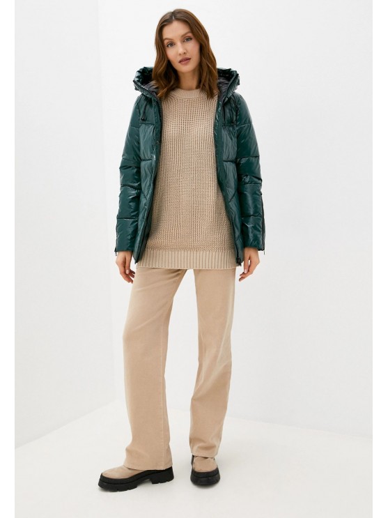 Stylish Winter Jackets for Women by s.Oliver in Green