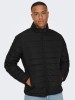 Men's Black Jackets by Only and Sons for Fall and Spring