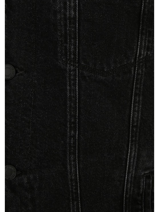 Чоловіча джинсова куртка Mavi чорного кольору для зими