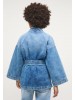 Mustang denim jacket for women in blue for autumn/spring