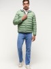 Mustang Men's Green Jackets for Fall and Spring