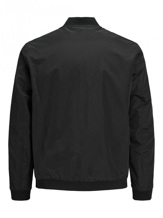 Куртка бомбер Jack Jones для мужчин в черном цвете