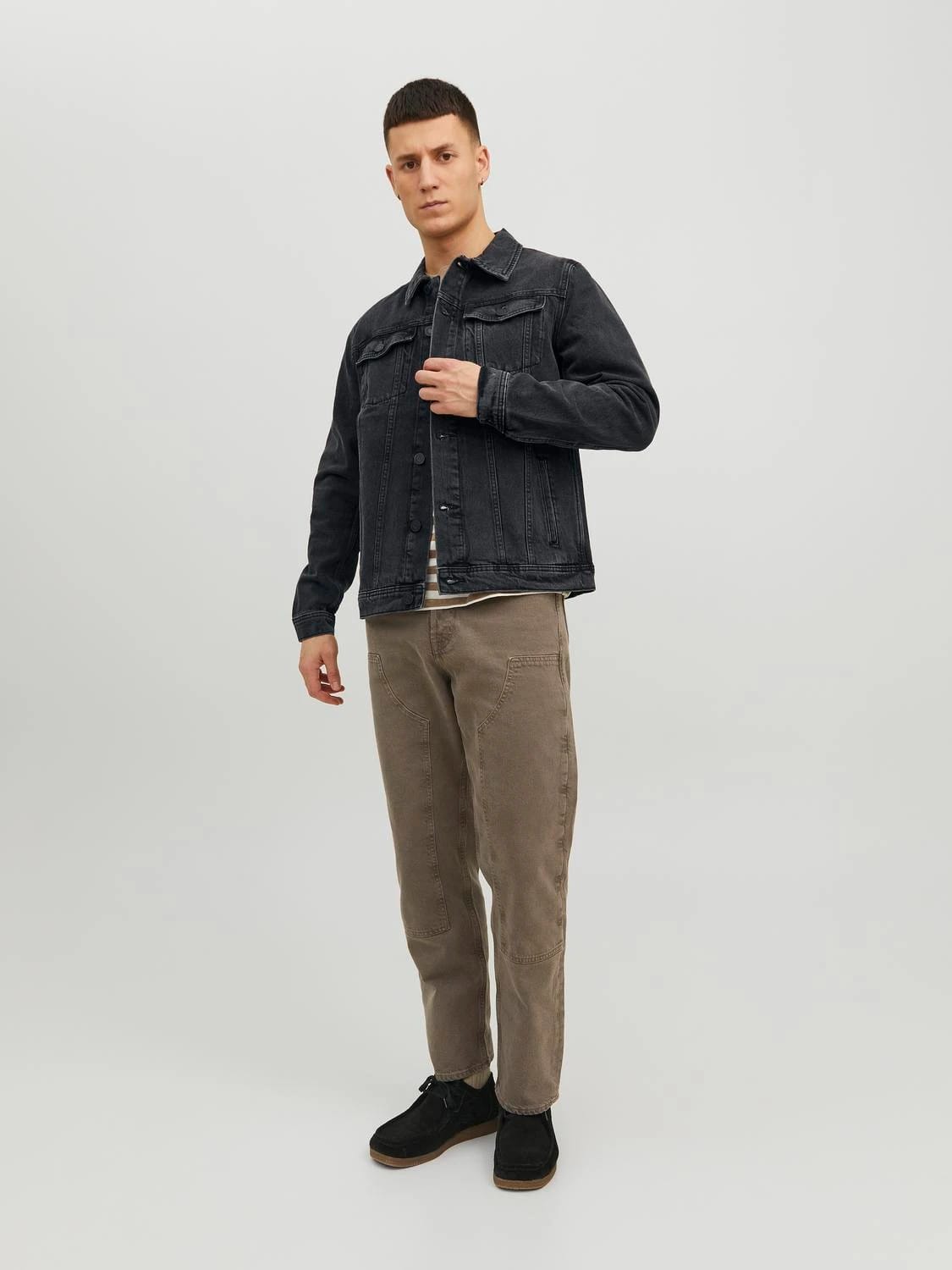 Jacket Jack & Jones Black size L International in Denim - Jeans - 26889233